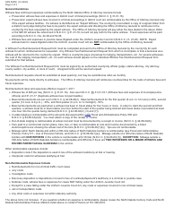 Form SFN52850 Witness Fee Reimbursement Request - North Dakota, Page 2