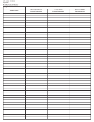 Form SFN52850 Witness Fee Reimbursement Request - North Dakota, Page 3