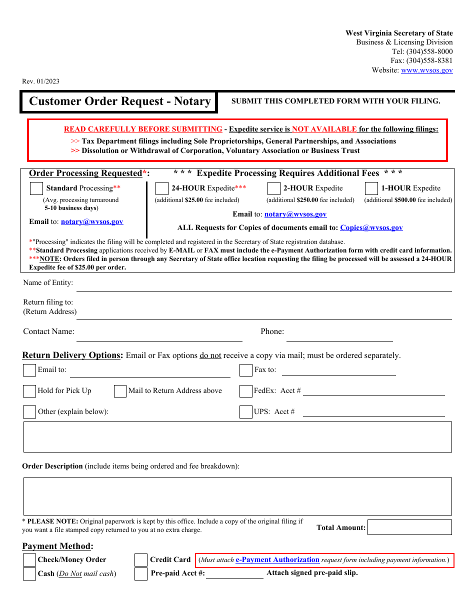 Form CWV-1 Application for Appointment as a Commissioner for West Virginia - West Virginia, Page 5