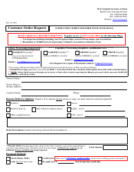 Form CF-1 Application for Certificate of Authority - West Virginia, Page 8