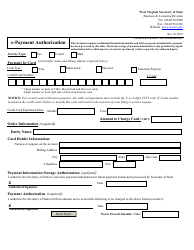 Form CF-2 Application for Exemption From Certificate of Authority - West Virginia, Page 9