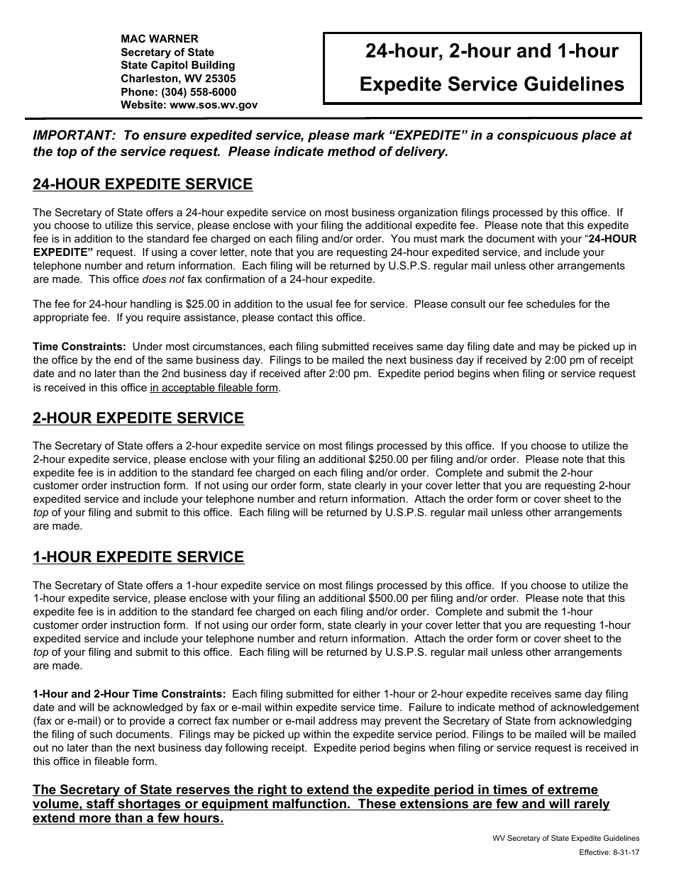 Form LLF-2 Application for Exemption From Certificate of Authority of a Limited Liability Company - West Virginia, Page 7