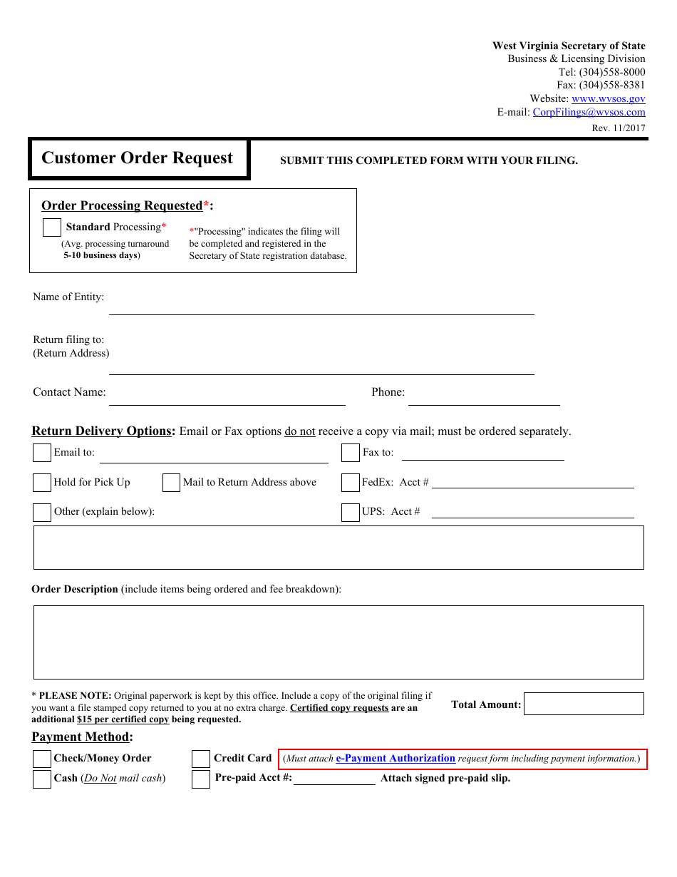 Form TM-1 West Virginia Application for Trademark or Service Mark - West Virginia, Page 9