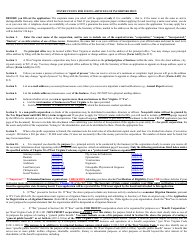 Form CD-1 West Virginia Articles of Incorporation - West Virginia, Page 4