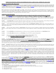 Form CAD-1 West Virginia Articles of Incorporation for an Agricultural Cooperative Association - West Virginia, Page 4