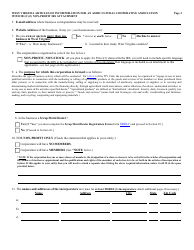 Form CAD-1NP West Virginia Articles of Incorporation for an Agricultural Cooperative Association With 501(C)(3) Non-profit IRS Attachment - West Virginia, Page 2