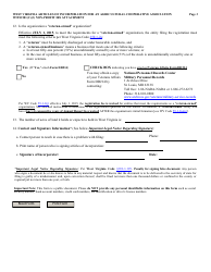 Form CAD-1NP West Virginia Articles of Incorporation for an Agricultural Cooperative Association With 501(C)(3) Non-profit IRS Attachment - West Virginia, Page 3