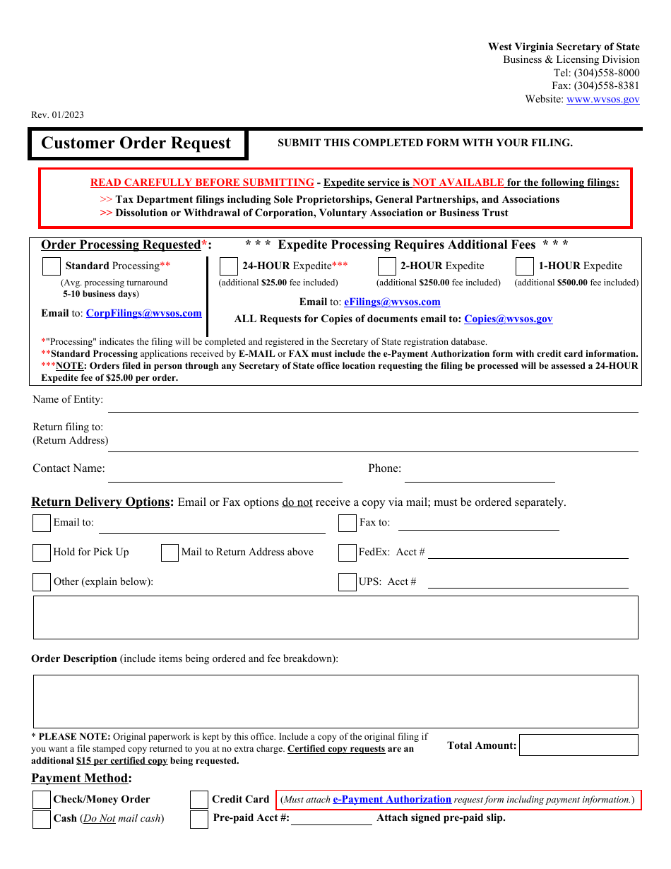 Form CD-8 Articles of Revocation of a Voluntary Dissolution of a Wv Corporation - West Virginia, Page 4