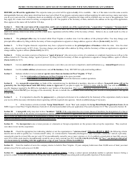 Form CD-1NP West Virginia Articles of Incorporation With Non-profit IRS Attachment - West Virginia, Page 5