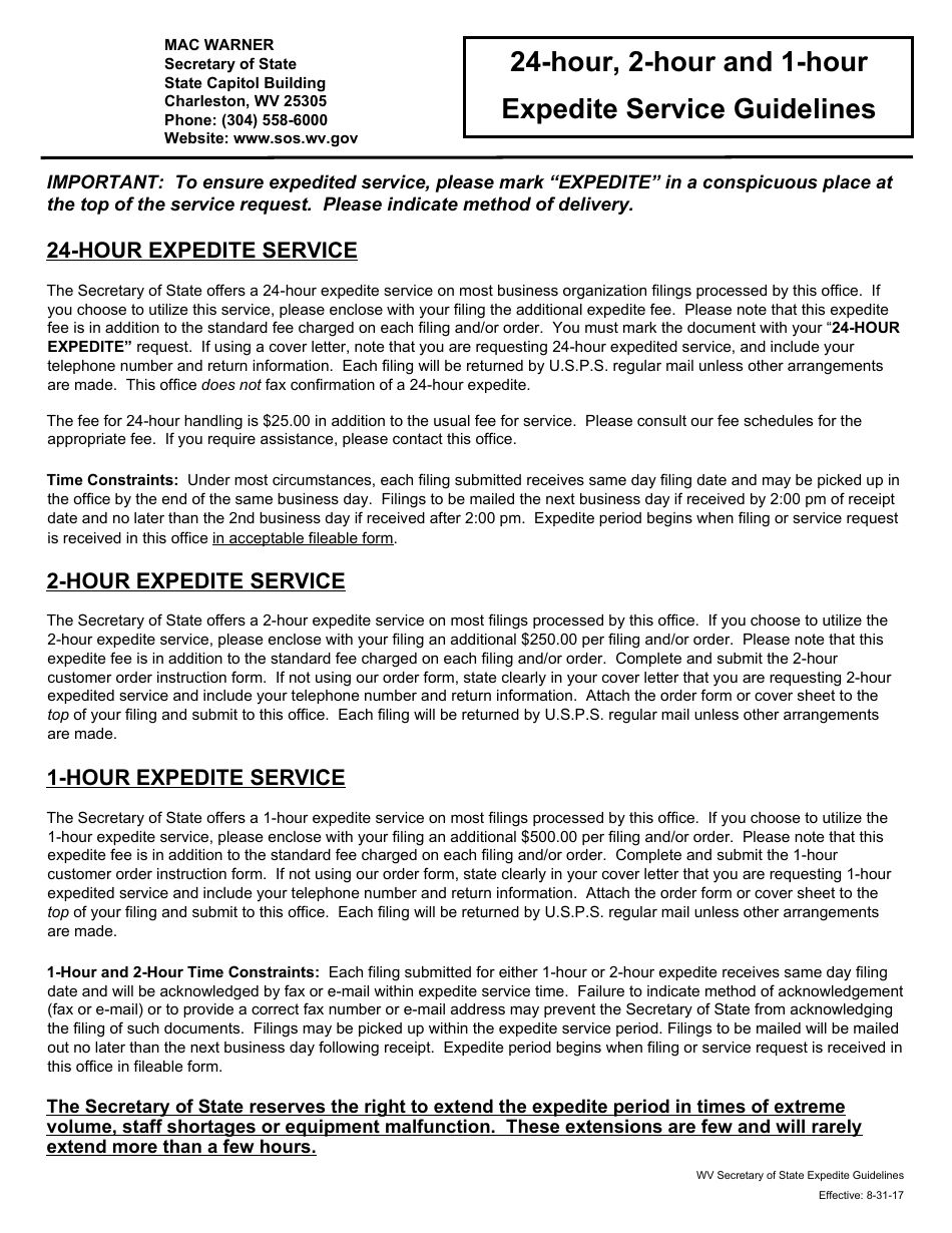 Form CSO-1 Credit Services Organization Registration Statement - West Virginia, Page 7