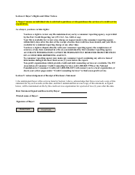 Form CSO-3 Credit Service Organizations Without Surety - West Virginia, Page 2