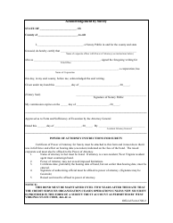 Form CSO-2 Surety Bond Credit Services Organization - West Virginia, Page 3