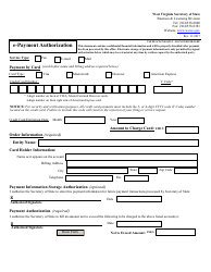 Form NR-2 Application to Register a Company Name (Foreign Entities Only) - West Virginia, Page 6