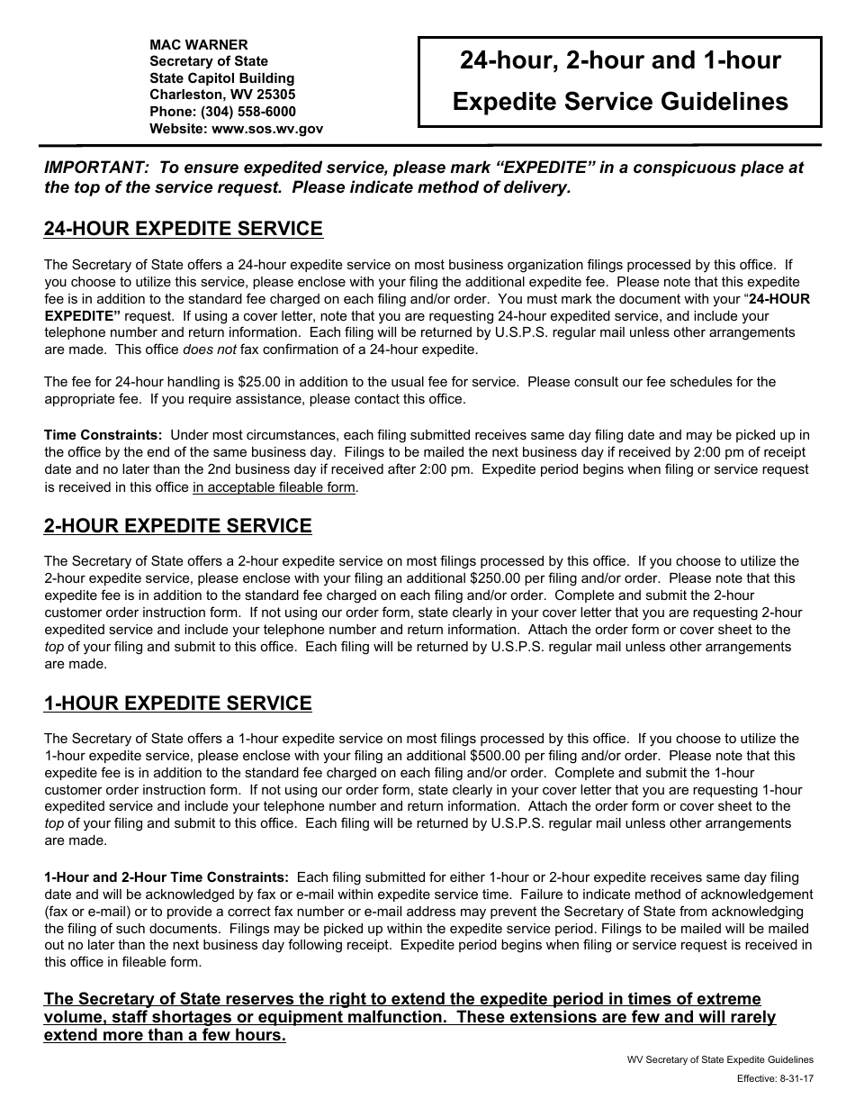 Form UNA-1 Statement of Agent of Process for Unincorporated Non-profit Association - West Virginia, Page 4