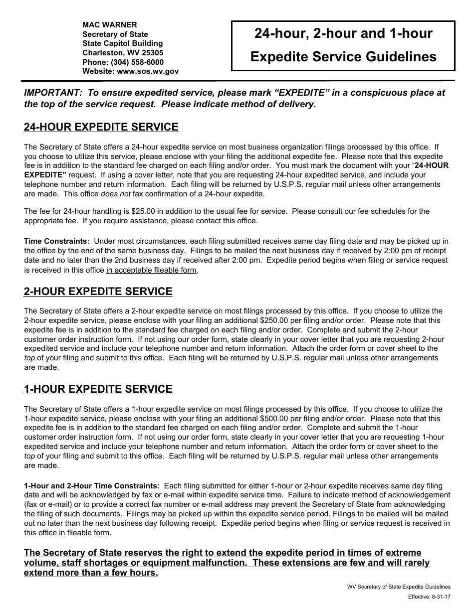 Form RRA-1 Statement of Resignation of a Registered Agent - West Virginia, Page 4