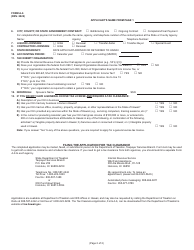 Form A-6 Tax Clearance Application - Hawaii, Page 2