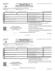 Form FP-1 Franchise Tax or Public Service Company Tax - Hawaii, Page 3