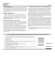 Instructions for Form M-110 Cigarette and Tobacco Products Tax Return - Hawaii, Page 2