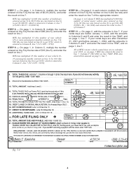 Instructions for Form RV-3 Rental Motor Vehicle, Tour Vehicle, and Carsharing Vehicle Surcharge Tax Annual Return &amp; Reconciliation for Tax Years Ending After December 31, 2021 - Hawaii, Page 4
