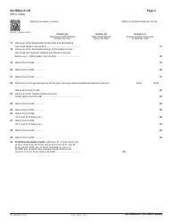 Schedule CR Schedule of Tax Credits - Hawaii, Page 2