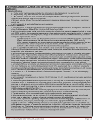 Community Enterprise Grant Program Application - Maine, Page 13