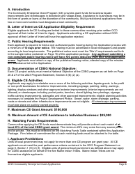 Community Enterprise Grant Program Application - Maine, Page 6