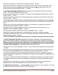 Community Enterprise Grant Program Application - Maine, Page 9