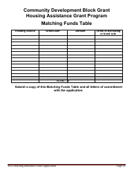 Housing Assistance Grant Program Application - Maine, Page 11