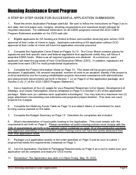 Housing Assistance Grant Program Application - Maine, Page 4