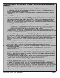 Public Service Grant Program Application - Maine, Page 10