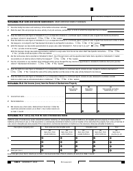 Form 100 Schedule R Apportionment and Allocation of Income - California, Page 4