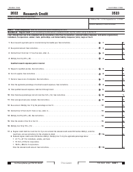 Form FTB3523 - 2022 - Fill Out, Sign Online and Download Fillable PDF ...