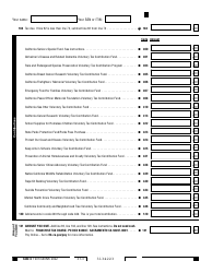 Form 540NR California Nonresident or Part-Year Resident Income Tax Return - California, Page 4