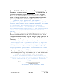 Form CC13:21 Notice of Right to Post Bond - Nebraska (English/Spanish), Page 3
