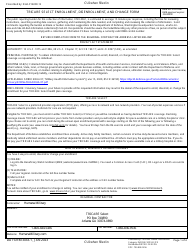 Document preview: DD Form 3043-1 TRICARE Select Enrollment, Disenrollment, and Change Form (East)