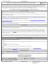DD Form 3043-3 TRICARE Select Enrollment, Disenrollment, and Change Form (Overseas)