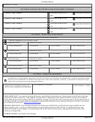 DD Form 3043-3 TRICARE Select Enrollment, Disenrollment, and Change Form (Overseas), Page 3