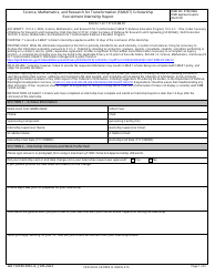 DD Form 3067-4 Science, Mathematics, and Research for Transformation (Smart) Scholarship Recruitment Internship Report