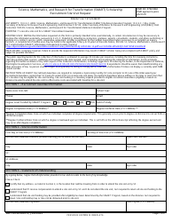 DD Form 3067-9 Science, Mathematics, and Research for Transformation (Smart) Scholarship Recruitment Site Visit Request