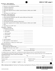 Form IA1120F (43-001) Franchise Return for Financial Institutions - Iowa, Page 2