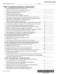 Form IA1041 (63-001) Iowa Fiduciary Return - Iowa, Page 8