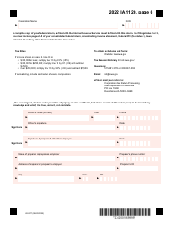 Form IA1120 (42-001) Iowa Corporation Income Tax Return - Iowa, Page 6