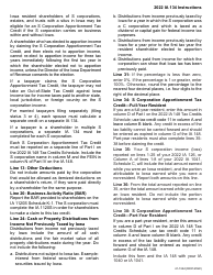 Form IA134 (41-134) S Corporation Apportionment Tax Credit - Iowa, Page 4