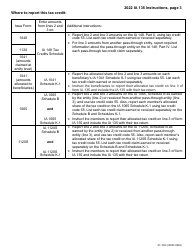 Form IA135 (41-150) Iowa E85 Gasoline Promotion Tax Credit - Iowa, Page 3