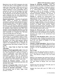 Form IA178 (41-167) Farm to Food Donation Tax Credit - Iowa, Page 2