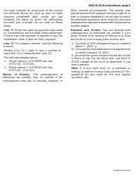 Form IA2210 (45-007) Iowa Underpayment of Estimated Tax by Individuals - Iowa, Page 4