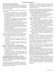 Form IA2440 (41-127) Iowa Disability Income Exclusion - Iowa, Page 2