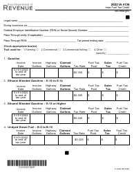 Form IA4136 (41-036) Fuel Tax Credit - Iowa