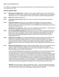 Non-participating Manufacturer Certification Form - Iowa, Page 9