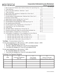 Form IA1120 (45-010) Estimated Tax for Corporations Instructions - Iowa, Page 2